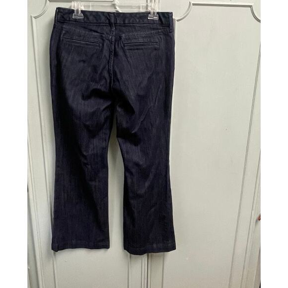 Eddie Bauer Womens Curvy Trouser Jeans Size 10 Petite Casual Classic Wide Leg - Picture 4 of 5